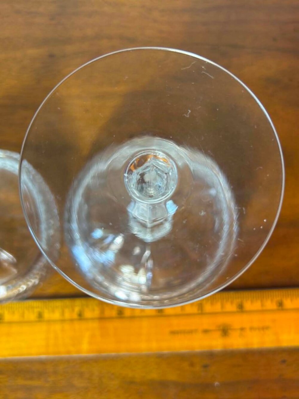 Riekes-Crisa lead crystal champagne coupes - Picture 8 of 10